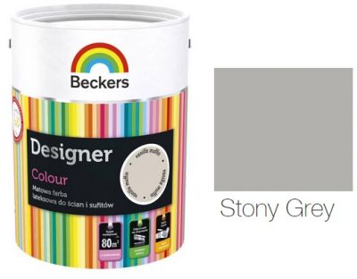 Beckers Designer Colour 2,5L - Stony Grey