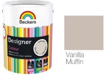 Beckers Designer Colour 2,5L - Vanilla Muffin