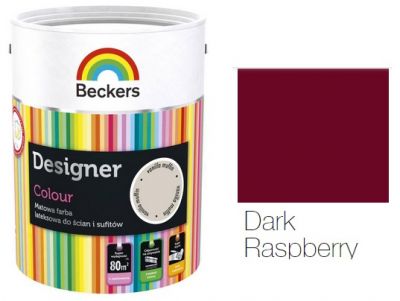 Beckers Designer Colour 5L - Dark Raspberry