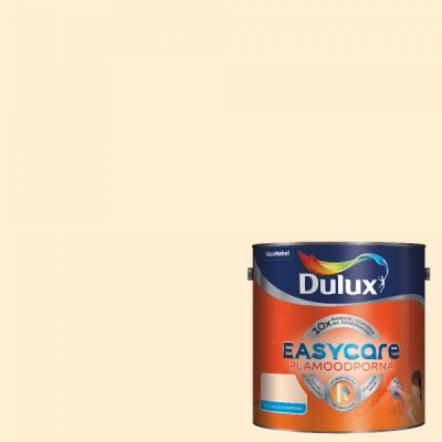 DULUX EasyCare Totalnie Kremowy 2,5 L - Farba do ścian i sufitów