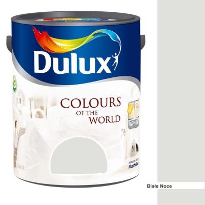 DULUX Kolory Świata Białe Noce 2,5 L - Farba do ścian i sufitów