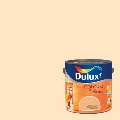 DULUX Kolory Świata Imbirowa Herbata 5 L - Farba do ścian i sufitów