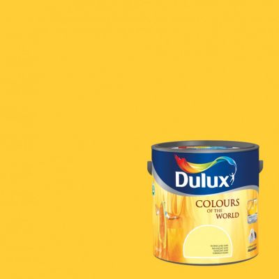 DULUX Kolory Świata Korzeń Kurkumy 5 L - Farba do ścian i sufitów