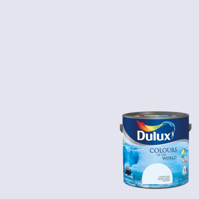 DULUX Kolory Świata Srebrzysty Lód 2,5 L - Farba do ścian i sufitów