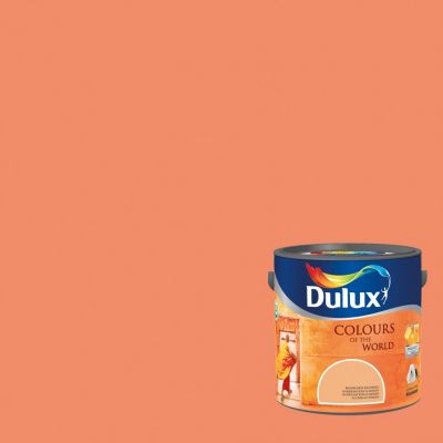 DULUX Kolory Świata Szafranowe Szaty 2,5 L - Farba do ścian i sufitów