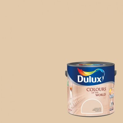 DULUX Kolory Świata Szczypta Cynamonu 5 L - Farba do ścian i sufitów