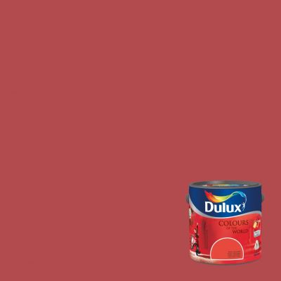 DULUX Kolory Świata Wino z Cordoby 2,5 L - Farba do ścian i sufitów