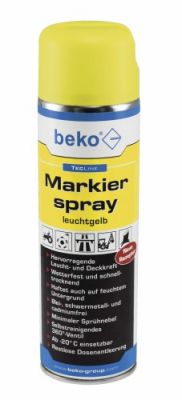 Beko Marker spray 500ml żółty - spray do znakowania