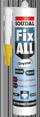Klej montażowy Soudal FIX ALL Crystal 290ml - bezbarwny
