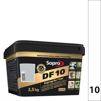 Sopro DF 10 2,5kg - 10 biały - Design Fuga Flex 1-10 mm DF10