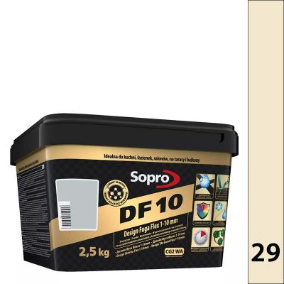 Sopro DF 10 2,5kg - 29 jasny beż - Design Fuga Flex 1-10 mm DF10