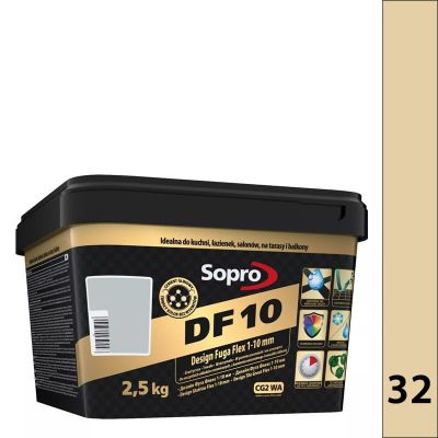 Sopro DF 10 2,5kg - 32 beż - Design Fuga Flex 1-10 mm DF10