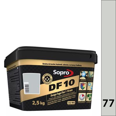Sopro DF 10 2,5kg - 77 manhattan - Design Fuga Flex 1-10 mm