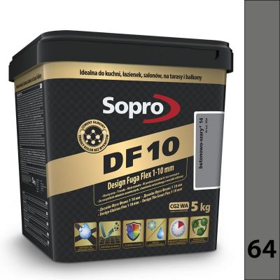 Sopro DF 10 5kg - 64 bazalt - Design Fuga Flex 1-10 DF10
