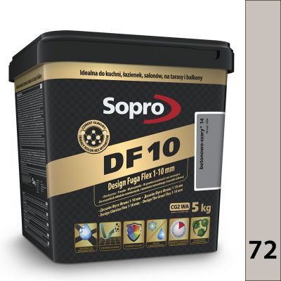 Sopro DF 10 5kg - 72 Szary Naturalny - Design Fuga Flex 1-10 DF10