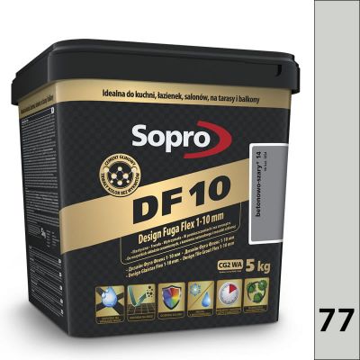 Sopro DF 10 5kg - 77 manhattan - Design Fuga Flex 1-10 mm DF10