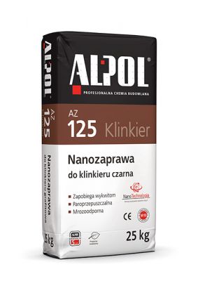 Alpol AZ 125 25kg - czarna -  nanozaprawa do  klinkieru AZ125