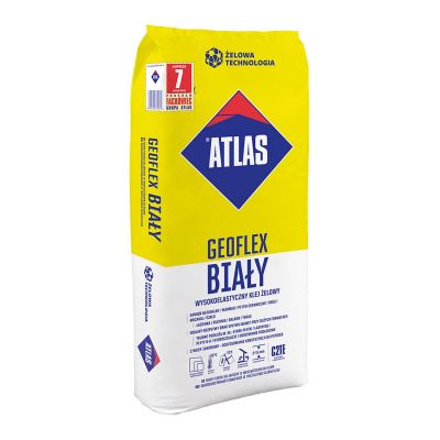 Atlas Geoflex 25kg biały - klej elastyczny C2TE żelowy