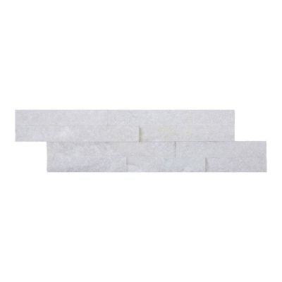 Kamień Quartz 10 x 35 cm biały 0,385 m2