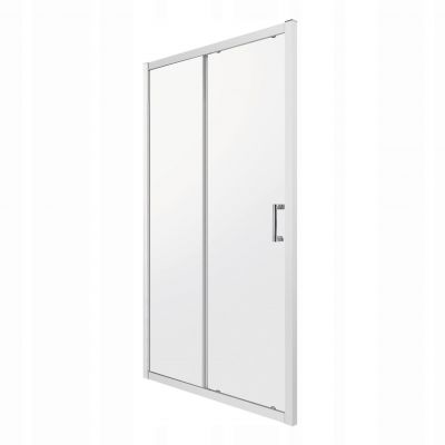 Drzwi natryskowe Kerra Zoom przezroczyste EASY CLEAN 120 cm