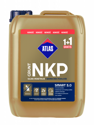 Grunt  głęboko penetrujący NKP Atlas 5 kg  za 1 zł tylko przy zakupie  BSZA1GRNKP005