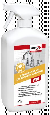 Koncentrat czyszczący do łazienek Sopro SR 716 1 L