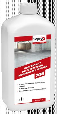 Koncentrat czyszczący i konserwujący gresy Sopro FPR 708  1 L