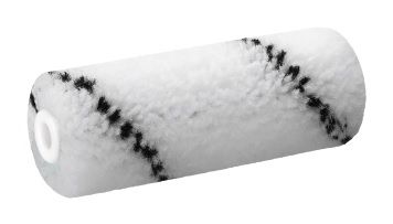 Wałek 10 cm rdzeń 15 mm, poliakryl 13 mm, czarny pasek CIRET