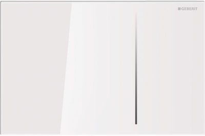 Przycisk do WC Geberit Sigma 70 szkło białe