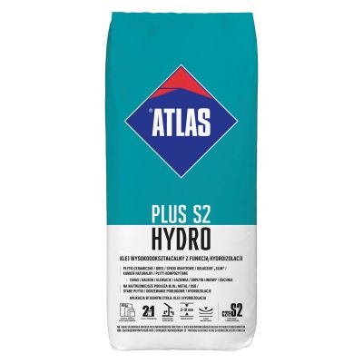 Atlas Plus S2 Hydro 15kg - klej odkształcalny S2 i hydroizolacja