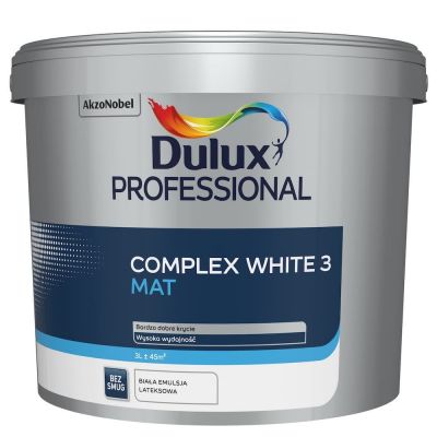 Dulux Professional COMPLEX WHITE 3 MAT 3l