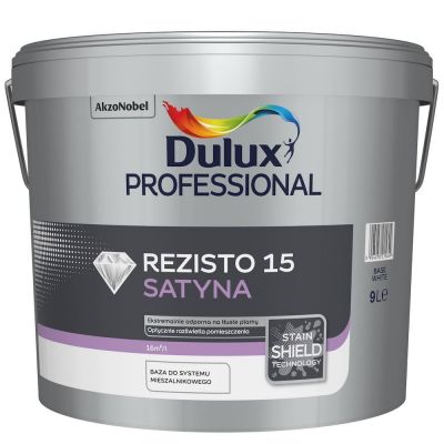 Dulux Professional REZISTO 15 SATYNA White 9l