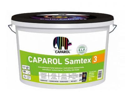 Farba lateksowa biała do wnętrz Samtex 3 Caparol 10 l