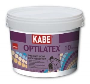 Farba lateksowa do ścian i sufitów KABE OPTILATEX 10l