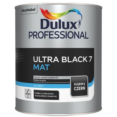 Dulux Professional ULTRA BLACK 7 MAT 1l