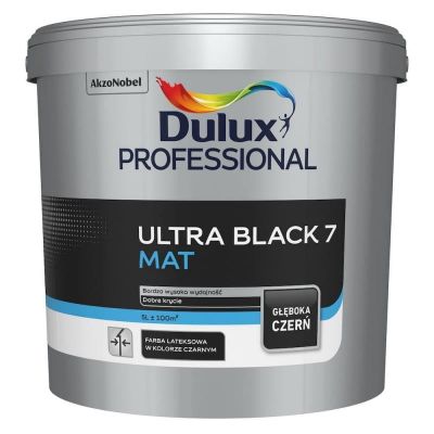 Dulux Professional ULTRA BLACK 7 MAT 5l