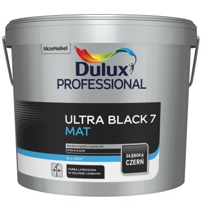 Dulux Professional ULTRA BLACK 7 MAT 9l