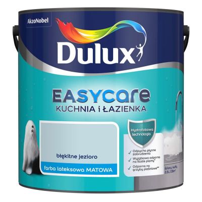Farba Dulux Easycare kuchnia - łazienka błękitne jezioro 2,5 l
