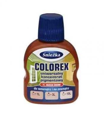 Pigment barwiący Śnieżka Colorex 100 ml brązowy