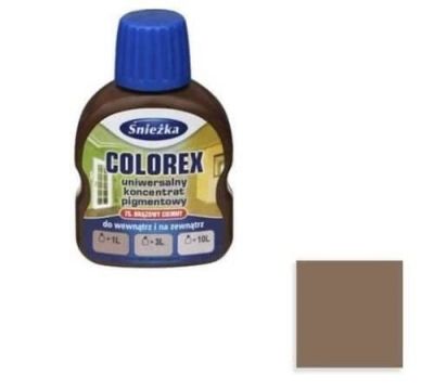 Pigment barwiący Śnieżka Colorex 100 ml brązowy ciemny