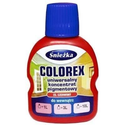 Pigment barwiący Śnieżka Colorex 100 ml czerwony