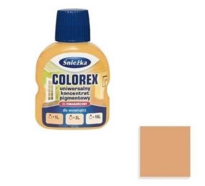 Pigment barwiący Śnieżka Colorex 100 ml pomarańczowy