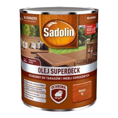 Olej do drewna Sadolin Superdeck mahoń 0,75 l