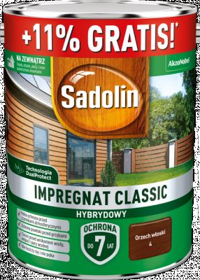 Impregnat Classic Hybrydowy orzech włoski 5 L SADOLIN