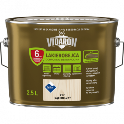 Lakierobejca dąb bielony L17 2,5 L VIDARON