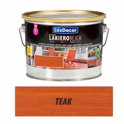 Lakierobejca do drewna 2,5 L teak LUXDECOR