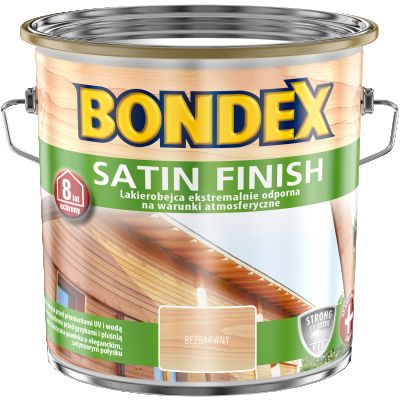 Lakierobejca Dyrup Satin finish bezbarwny 2,5 L BONDEX