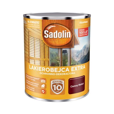 Lakierobejca Extra 0,75 L ciemny mahoń SADOLIN