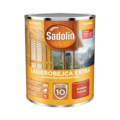 Lakierobejca Extra 0,75 L szwedzka czerwień SADOLIN