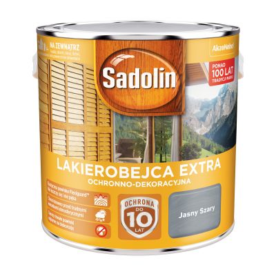 Lakierobejca Extra 2,5 L jasny szary SADOLIN